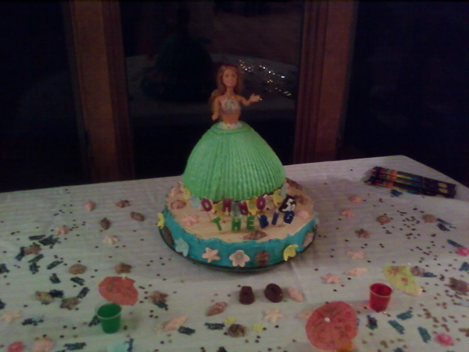 Hawaii 5-0 Cake