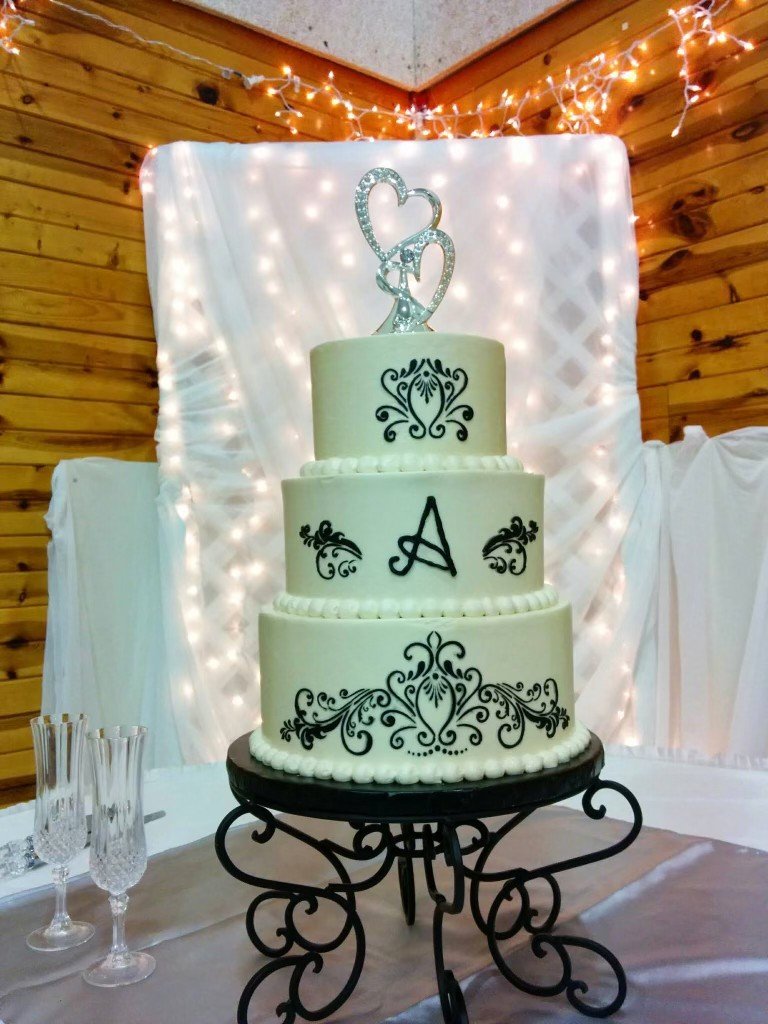 J&S Wedding Cake