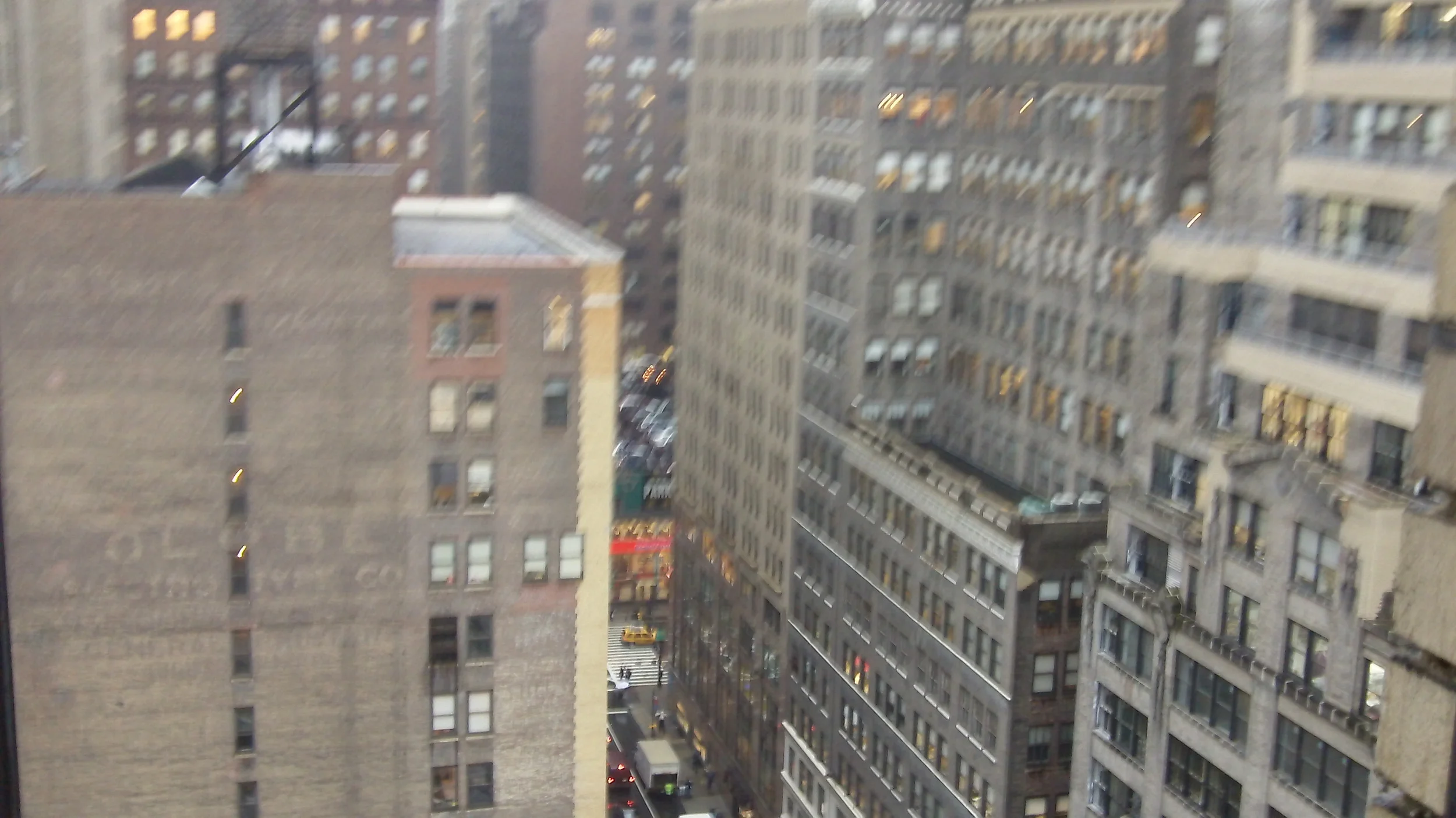 Rainy New York