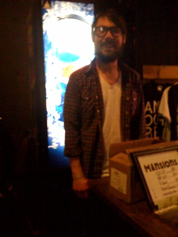 merch table stuff