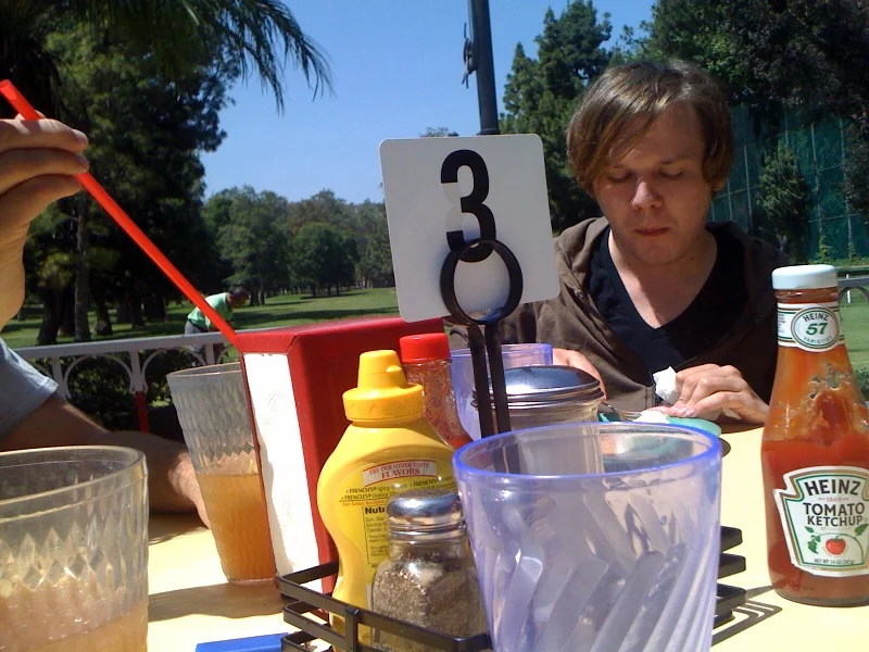 lunch at the golf course