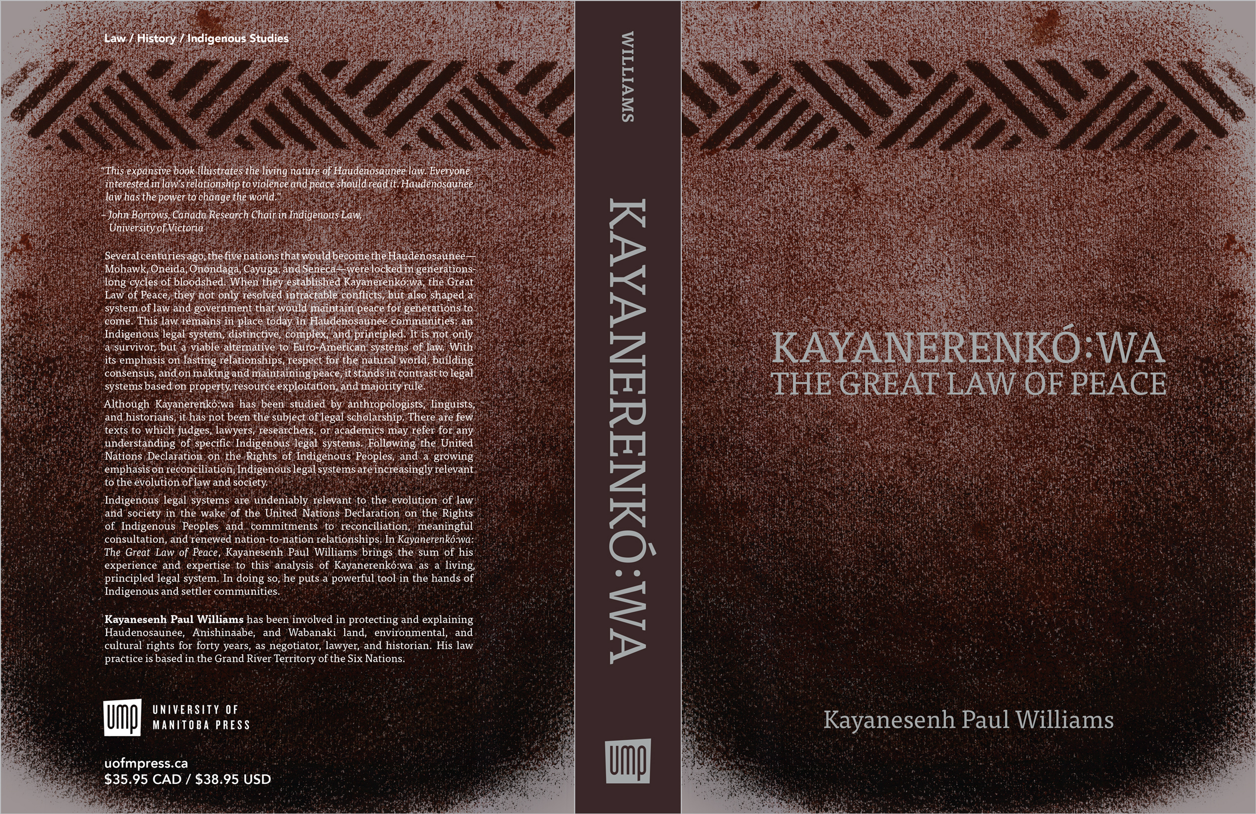 Kayanerenkó:wa (The Great Law of Peace)