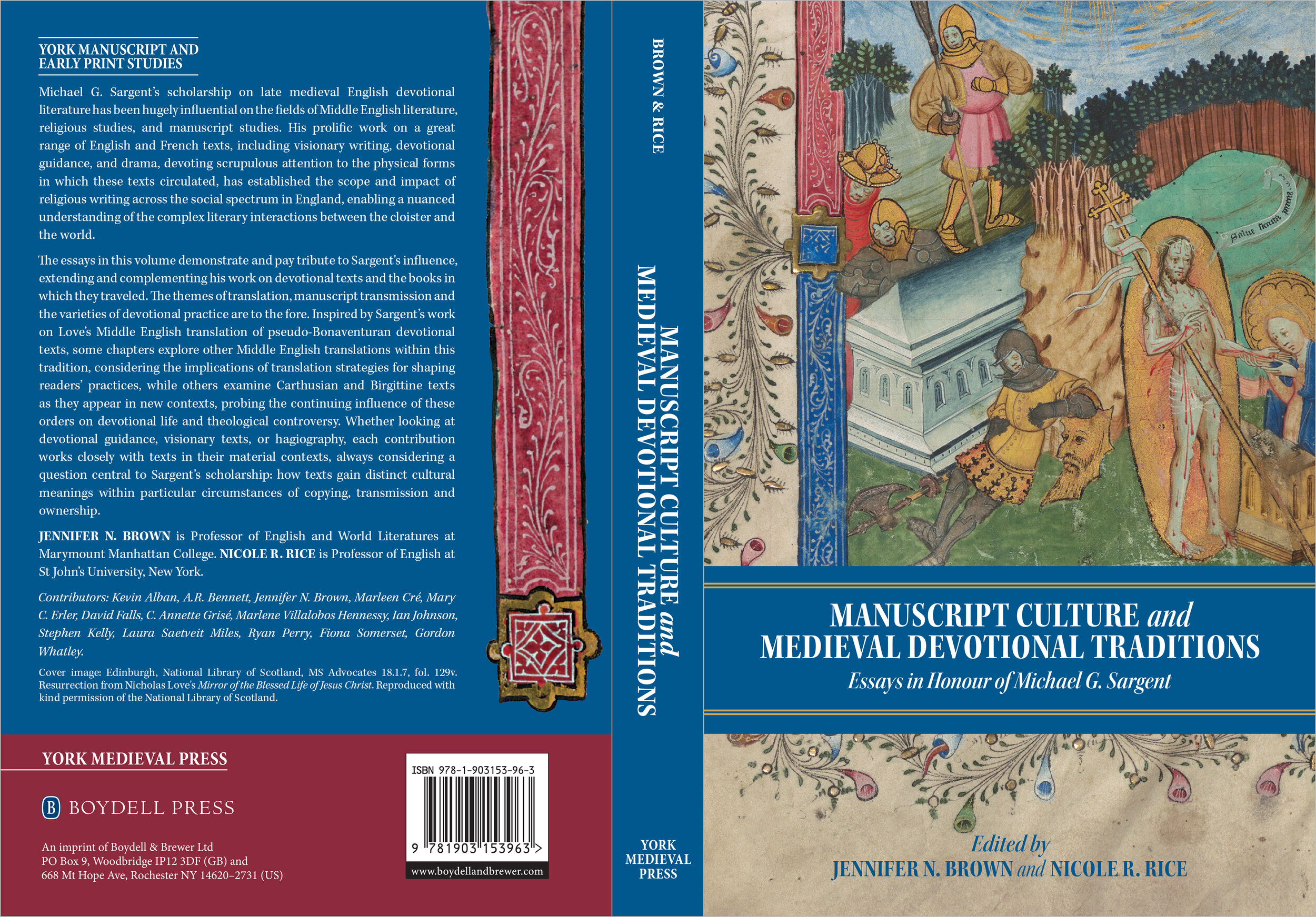 Manuscript Culture and Medieval Devotional Traditions