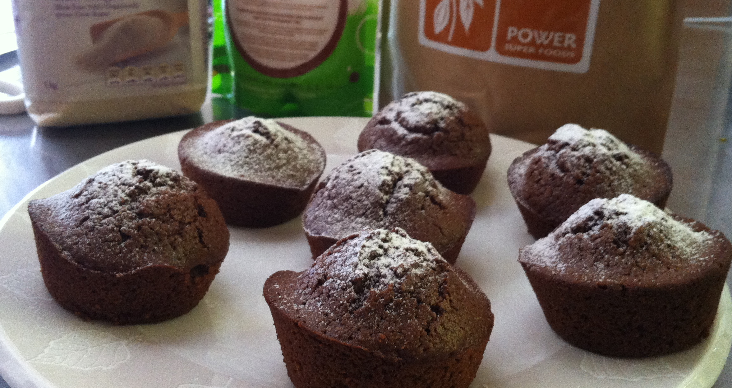 Chocolate pumpkin muffins