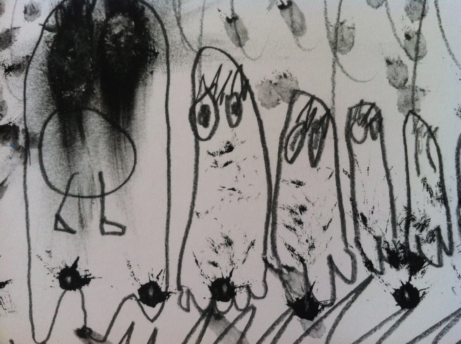 A toddler is frightened by loud noises and it's a royal tantrum?