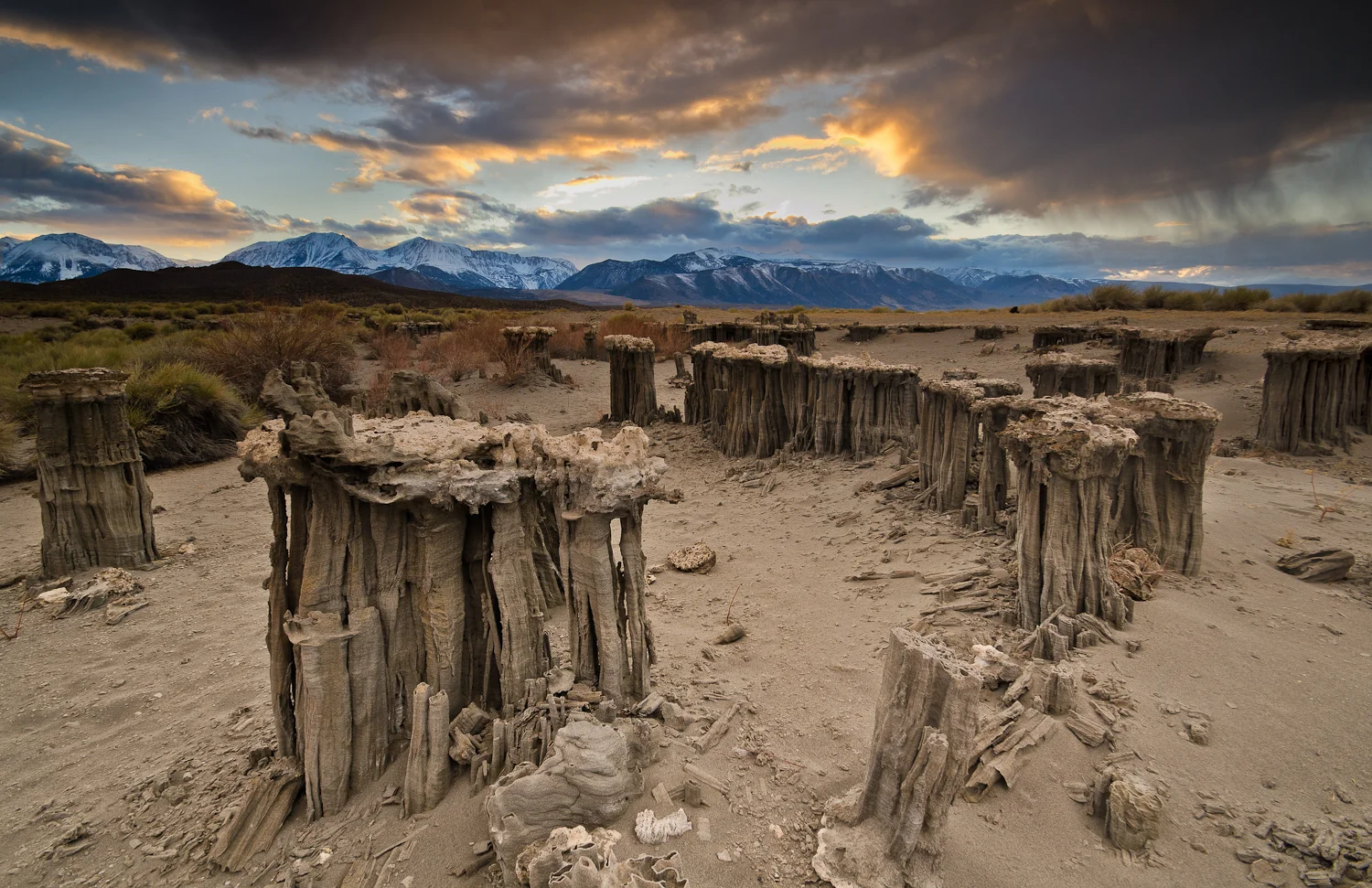 Sand Tufa Sunset