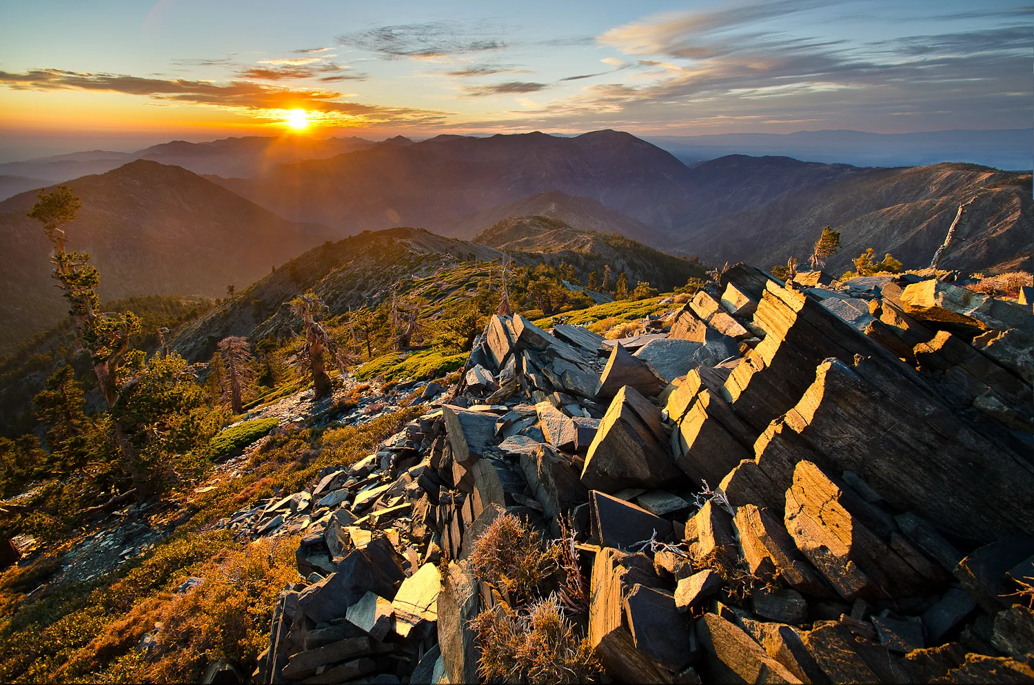 Pine Mountain Sunset