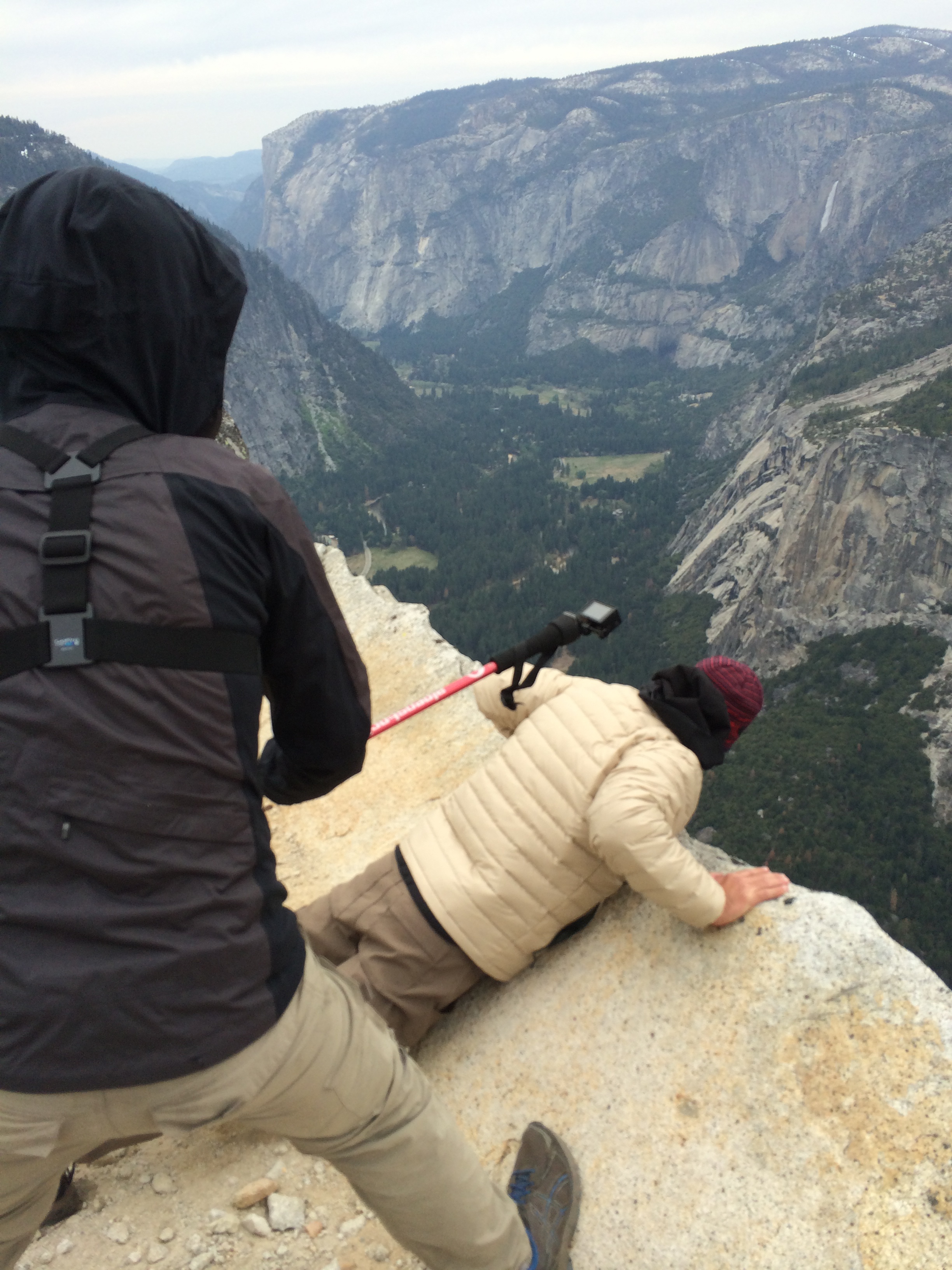 Peering over the edge.......