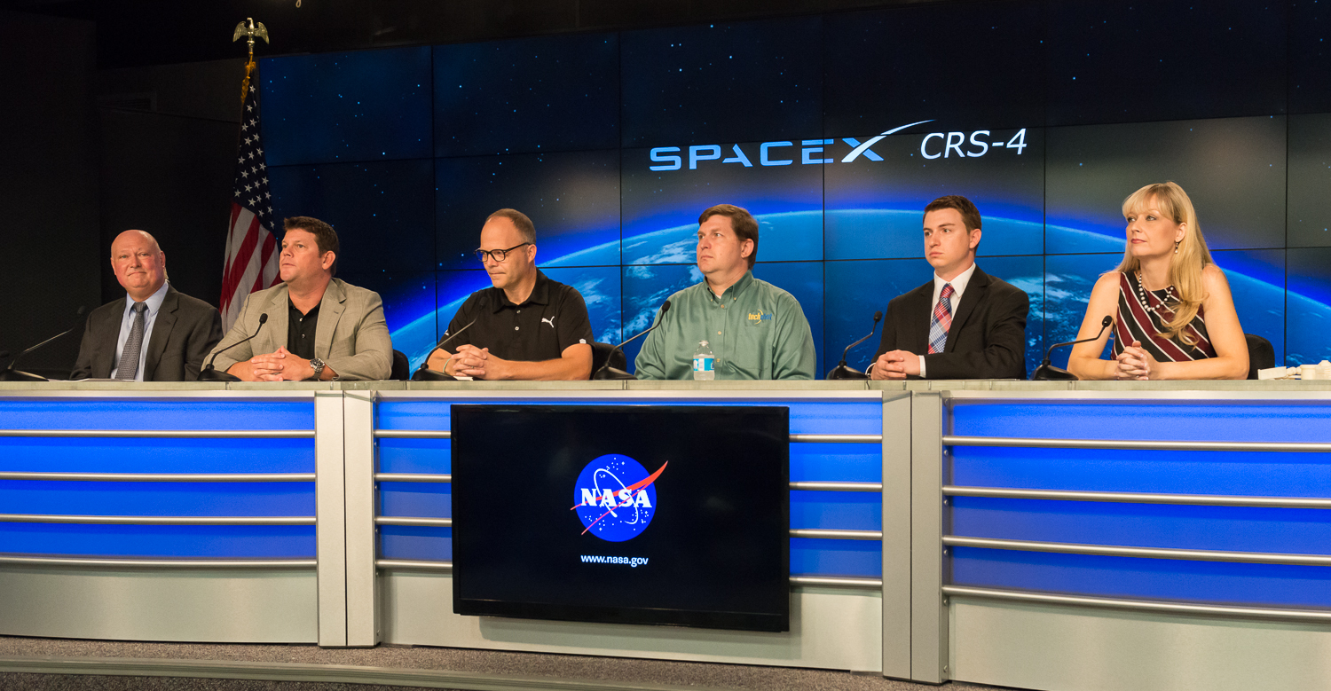 The technology panel. 