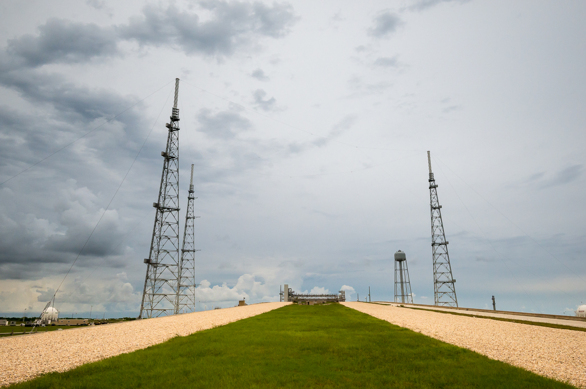 The crawlerway up to pad 39B