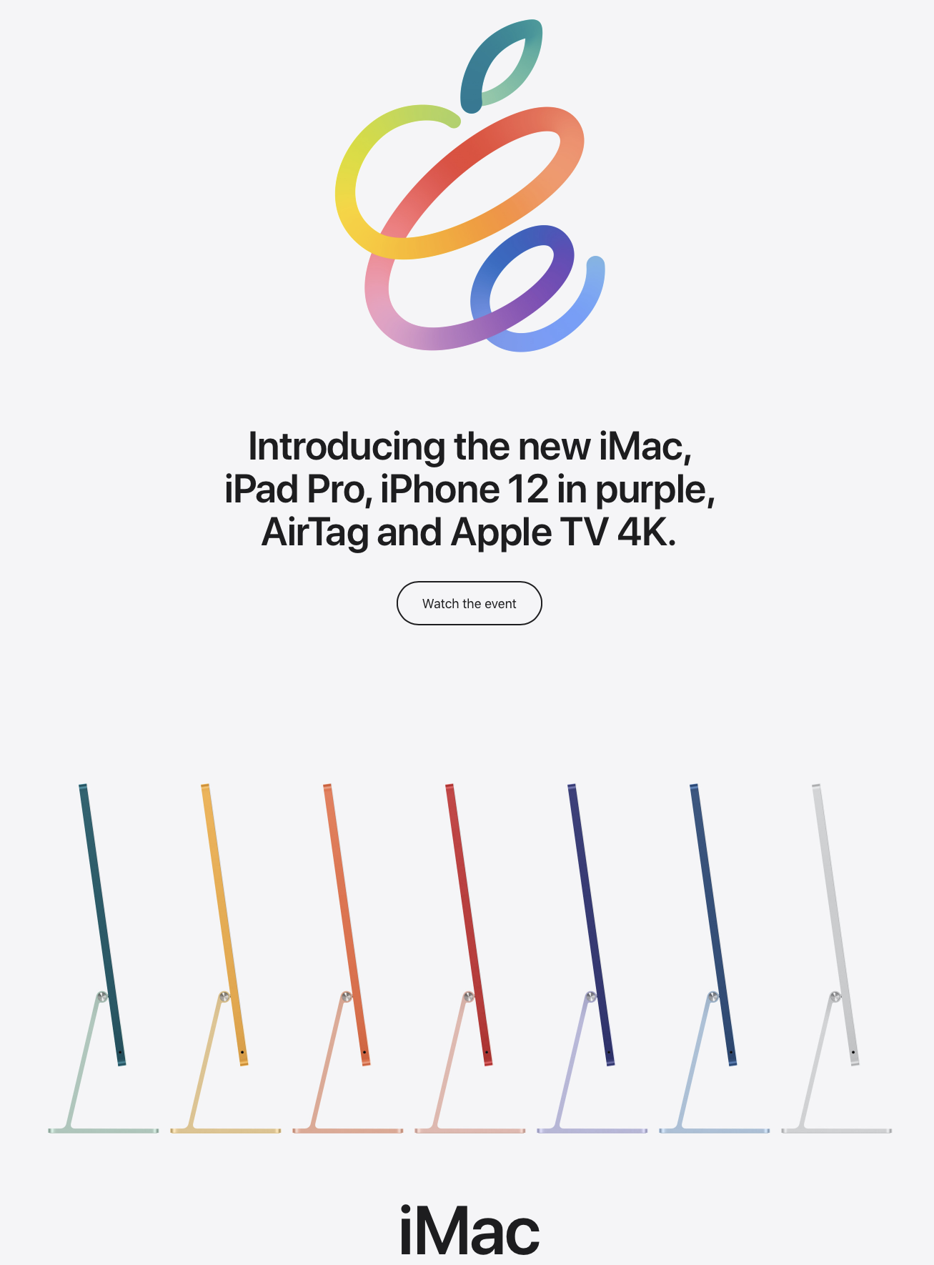 Wow! Great line-up of new Apple products announced.