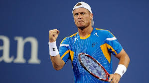  Lleyton Hewitt takes on Mikhail Youzhny at the US Open 