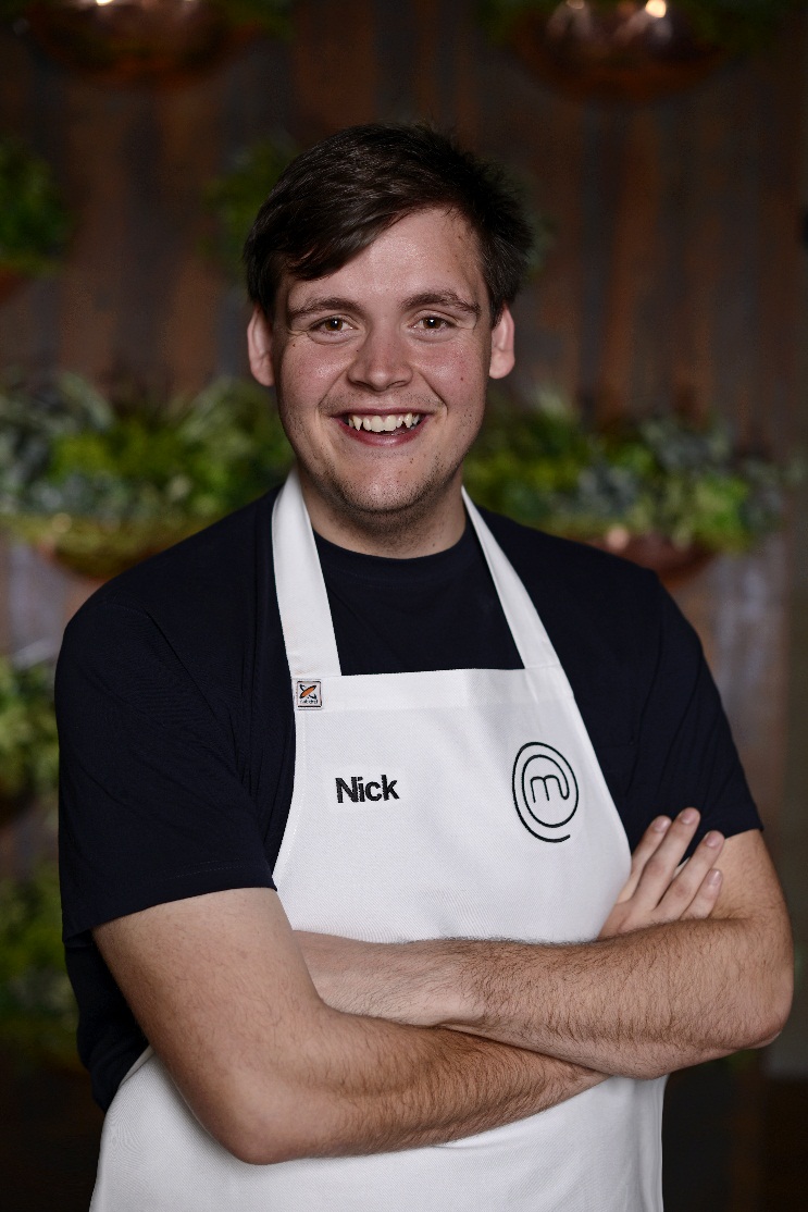   Tonight’s Pressure Test dish proved to be a fish-flavoured nightmare for contestant Nick Doyle  image - supplied 