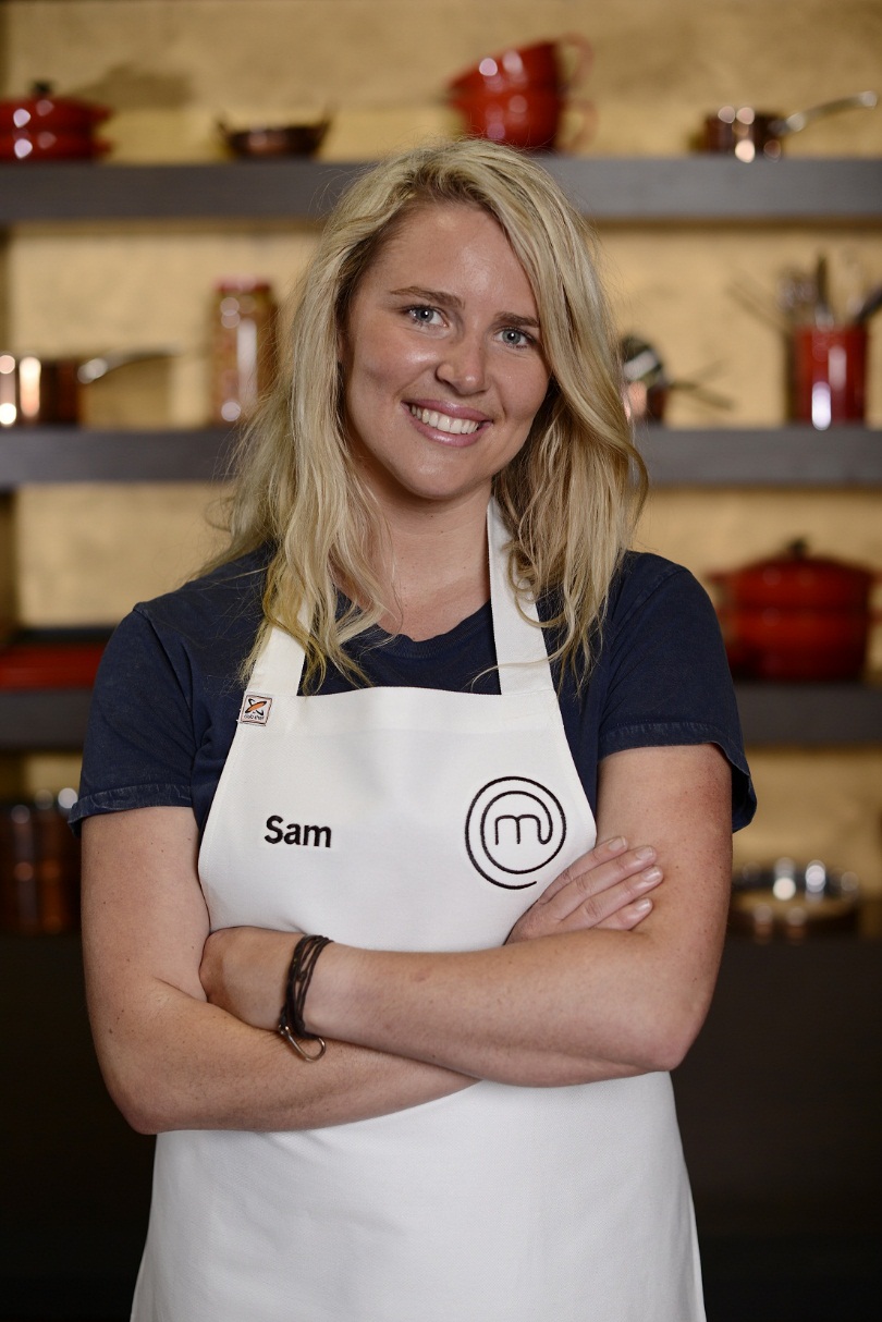   Sam is the latest to be eliminated from the Masterchef kitchen  image - supplied 