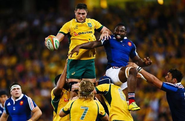  Australia scored seven tries to Les Bleus’ two. That gave the Wallabies a one match lead in the 2014 Castrol EDGE France Tour.  image - MSN 