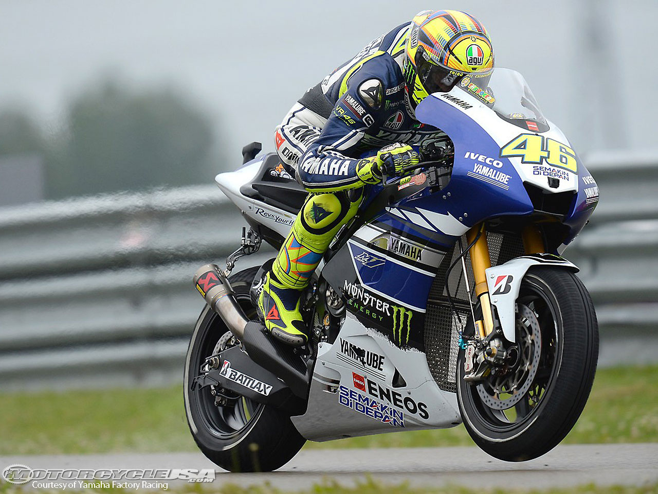   Valentino Rossi at the 2013 Assen MotoGP  image - motorcycle-usa.com 