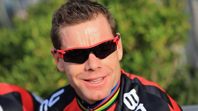   Cadel Evans  image Source - News Corp 