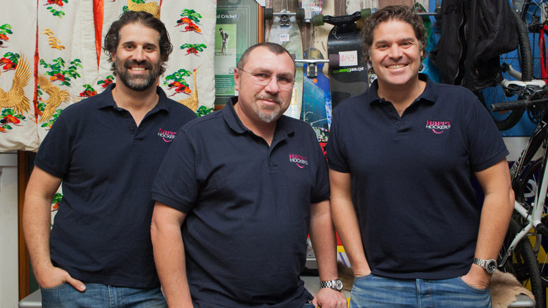   Ben, Shanon and Aaron from Pawn Stars Australia.  image - supplied/Foxtel 