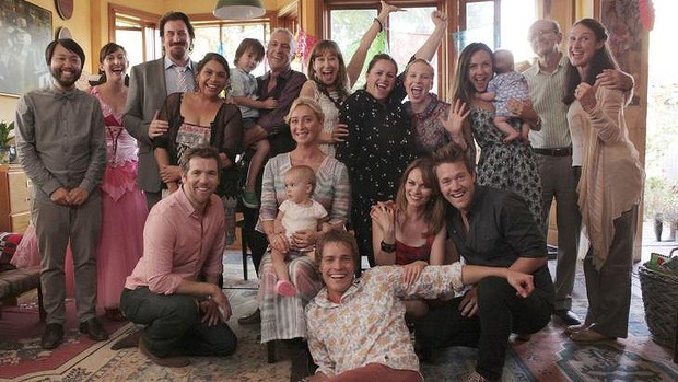  The cast of OFFSPRING (S05 finale 2014)  Image - supplied/Network Ten 