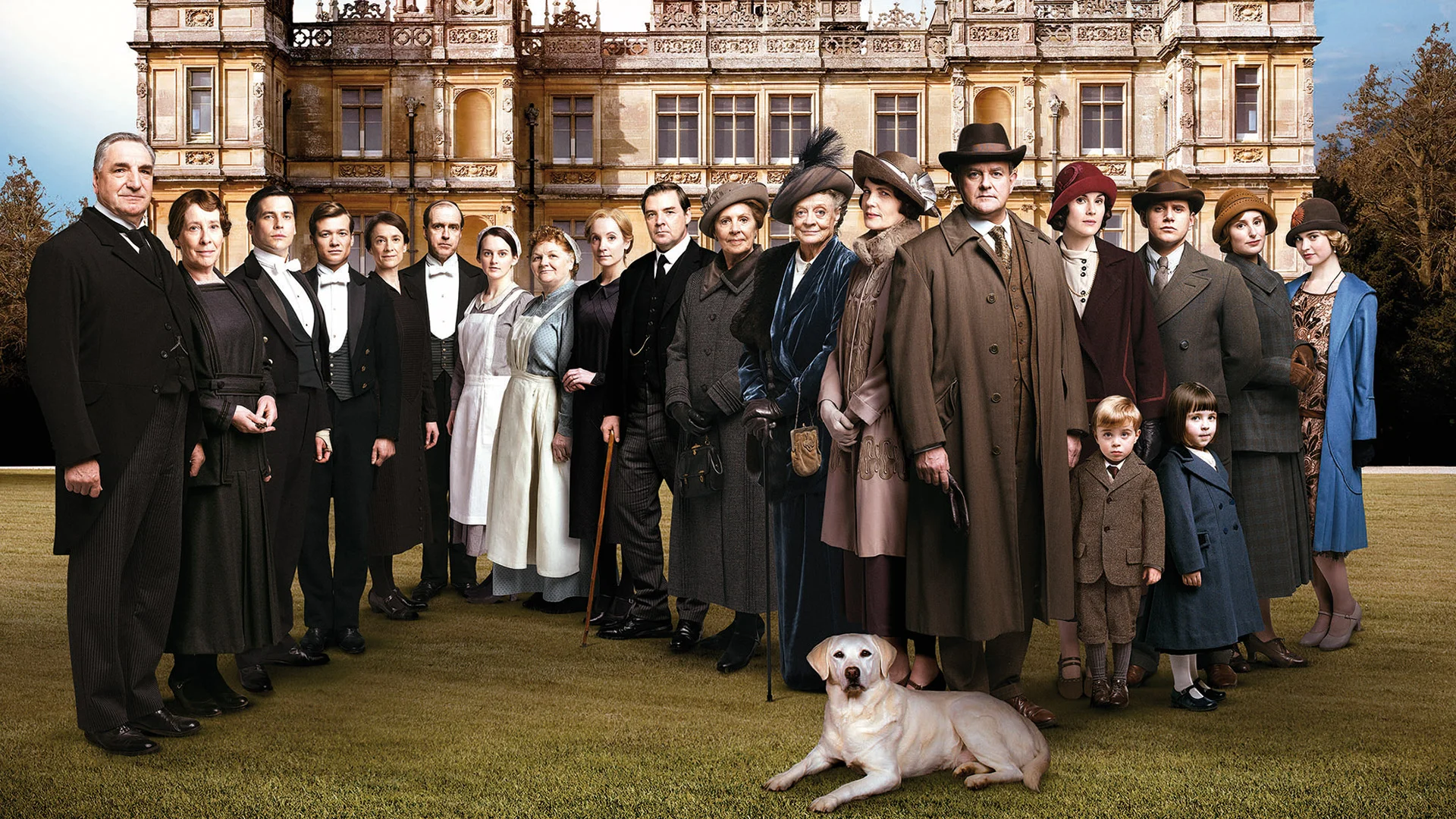 Downton Abbey - After the Tennis, and months after the UK on Seven. image source - ITV