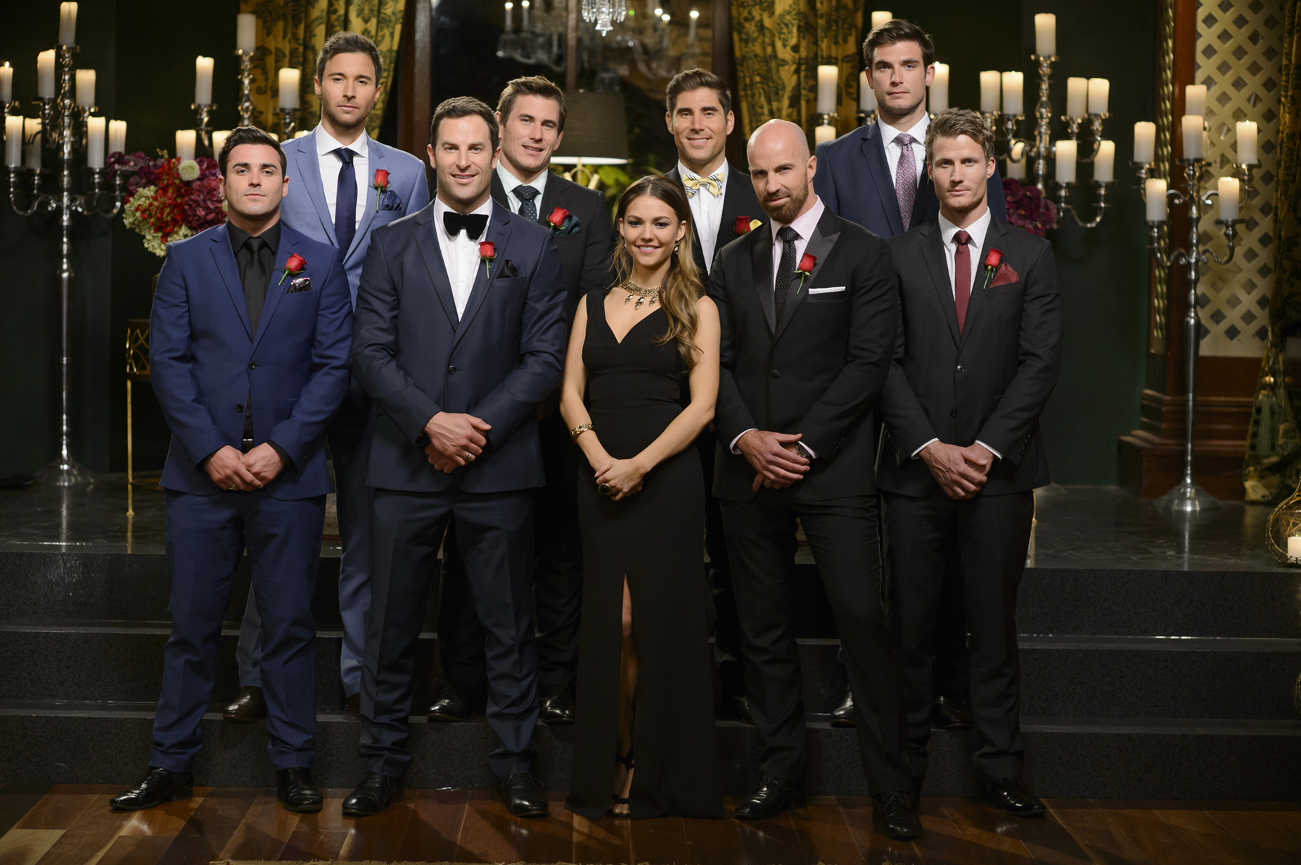   The remaining beaus & the Bachelorette  Image - supplied/Ten 