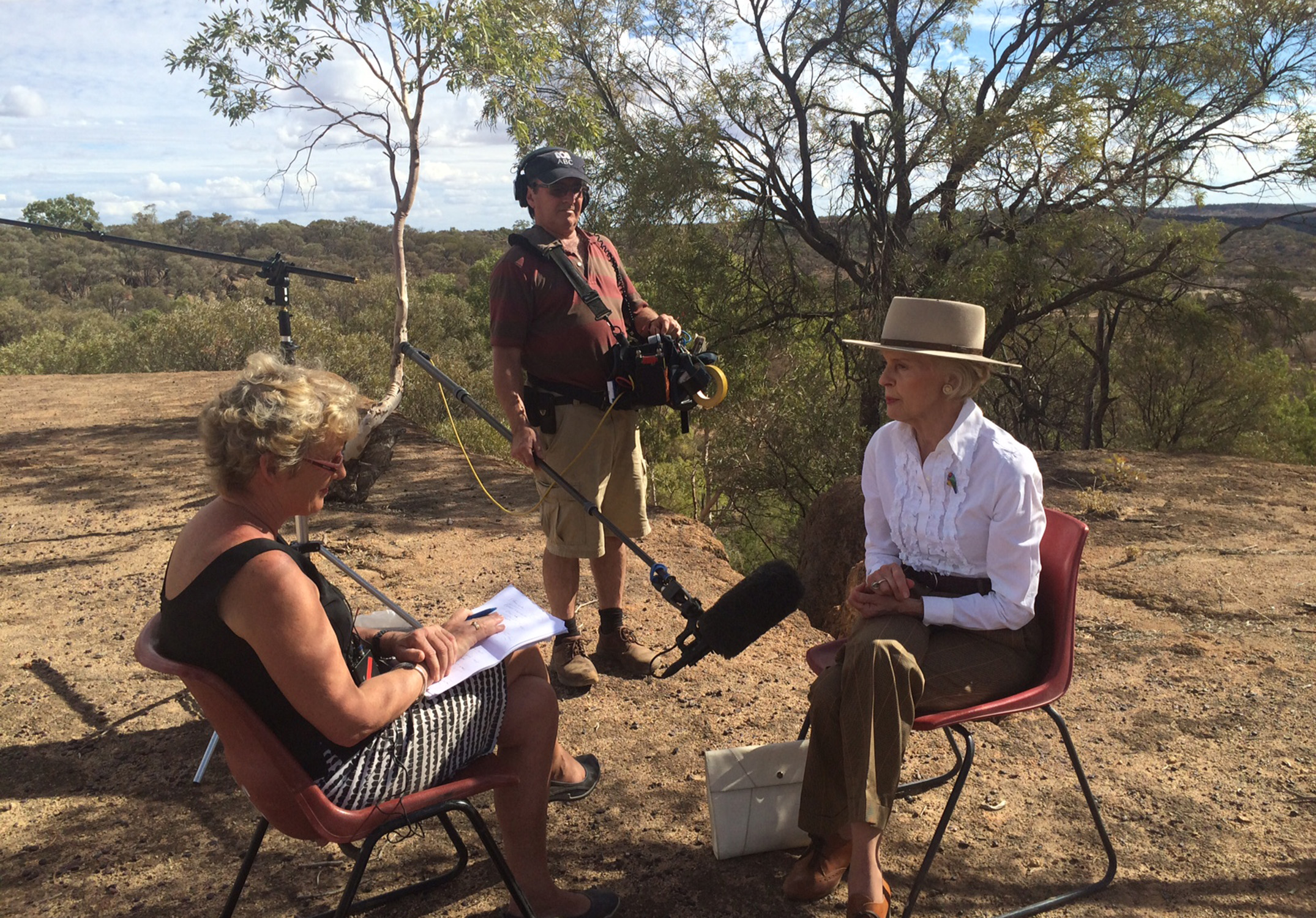   Back Roads - Heather Ewart & Quentin Bryce  Image - ABC 