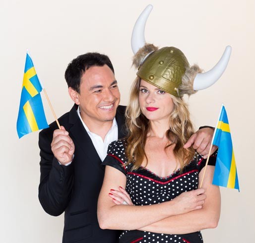   Sam Pang & Julia Zemiro  Image - SBS 