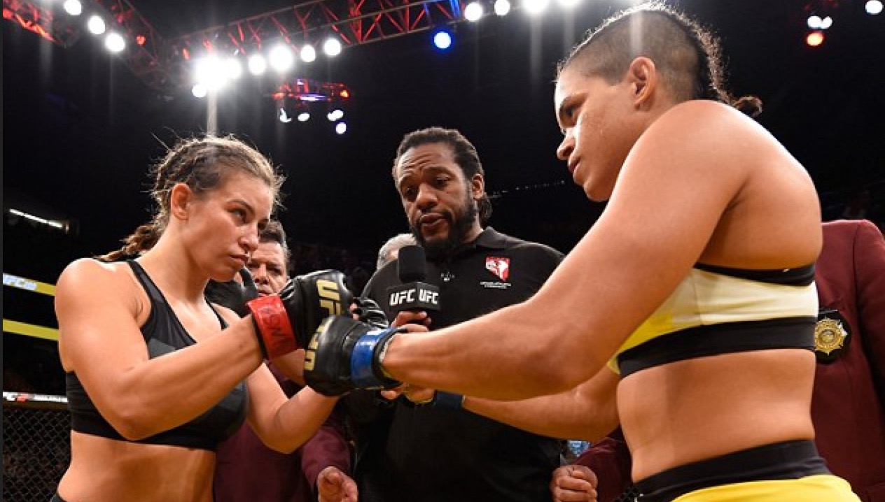   Miesha Tate vs. Amanda Nunes  image copyright - Getty Images 