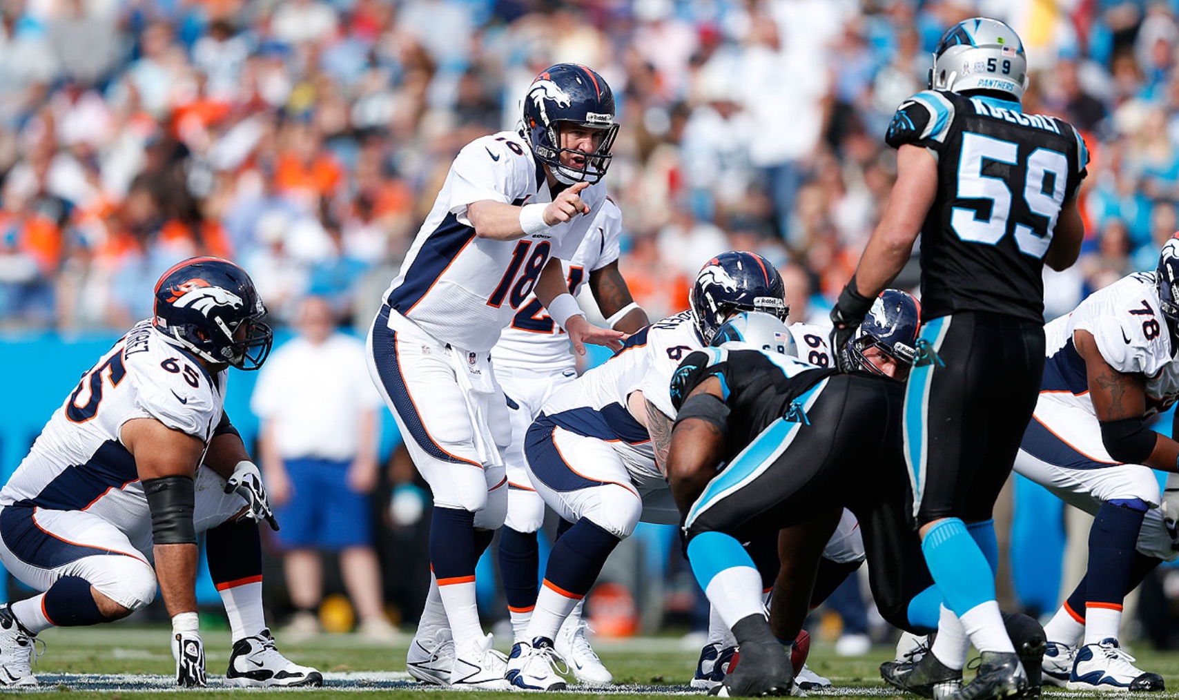   Panthers vs Broncos will kick off the new NFL season on 7Mate.  image copyright - NFL 