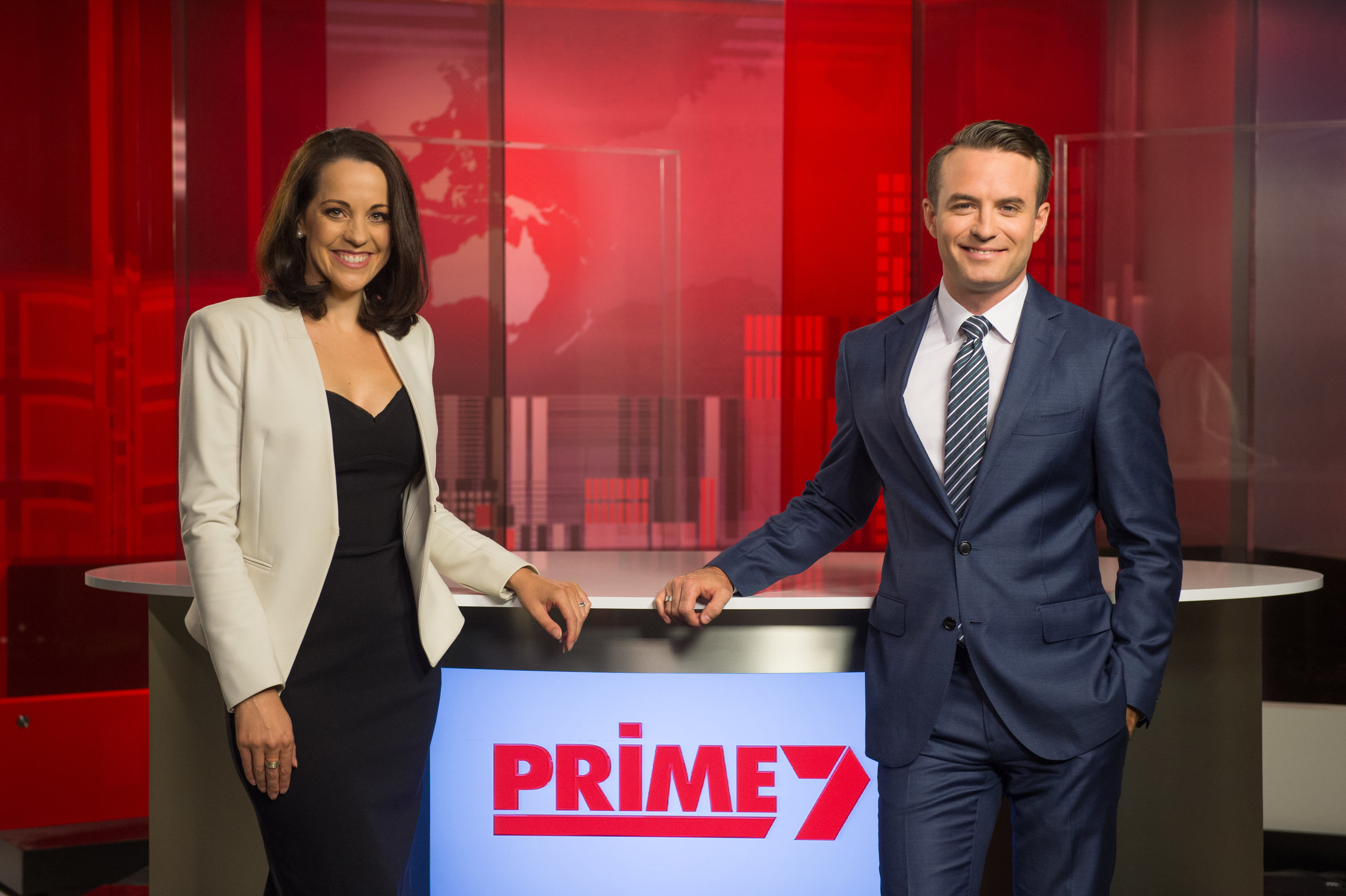   Madelaine Collignon and   Kenny Heatley  images - Prime7 