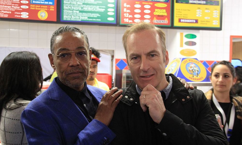   Giancarlo Esposito and Bob Odenkirk   Image - Wikimedia Commons 