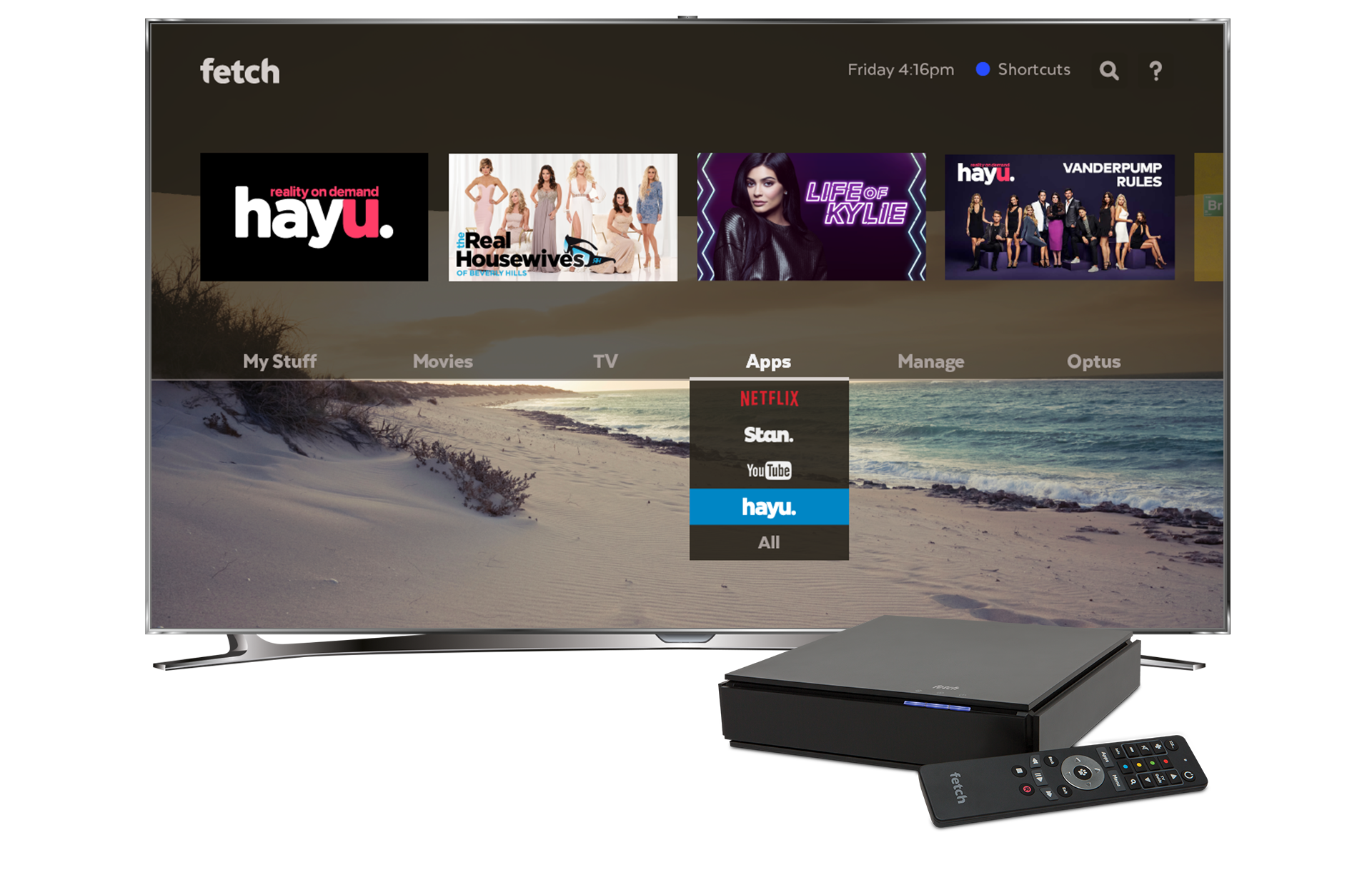 hayu comes to Fetch TV Image - Fetch