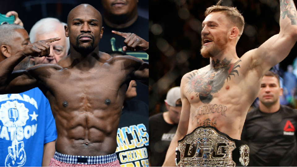   Floyd Mayweather Jr. and Conor McGregor   images - SportingNews 