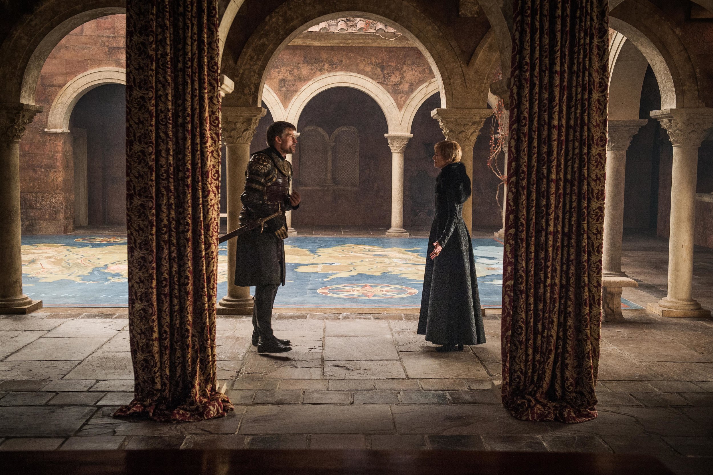   Jamie (Nikolaj Coster-Waldau) & Cersei Lannister (Lena Heady)  Image - HBO 