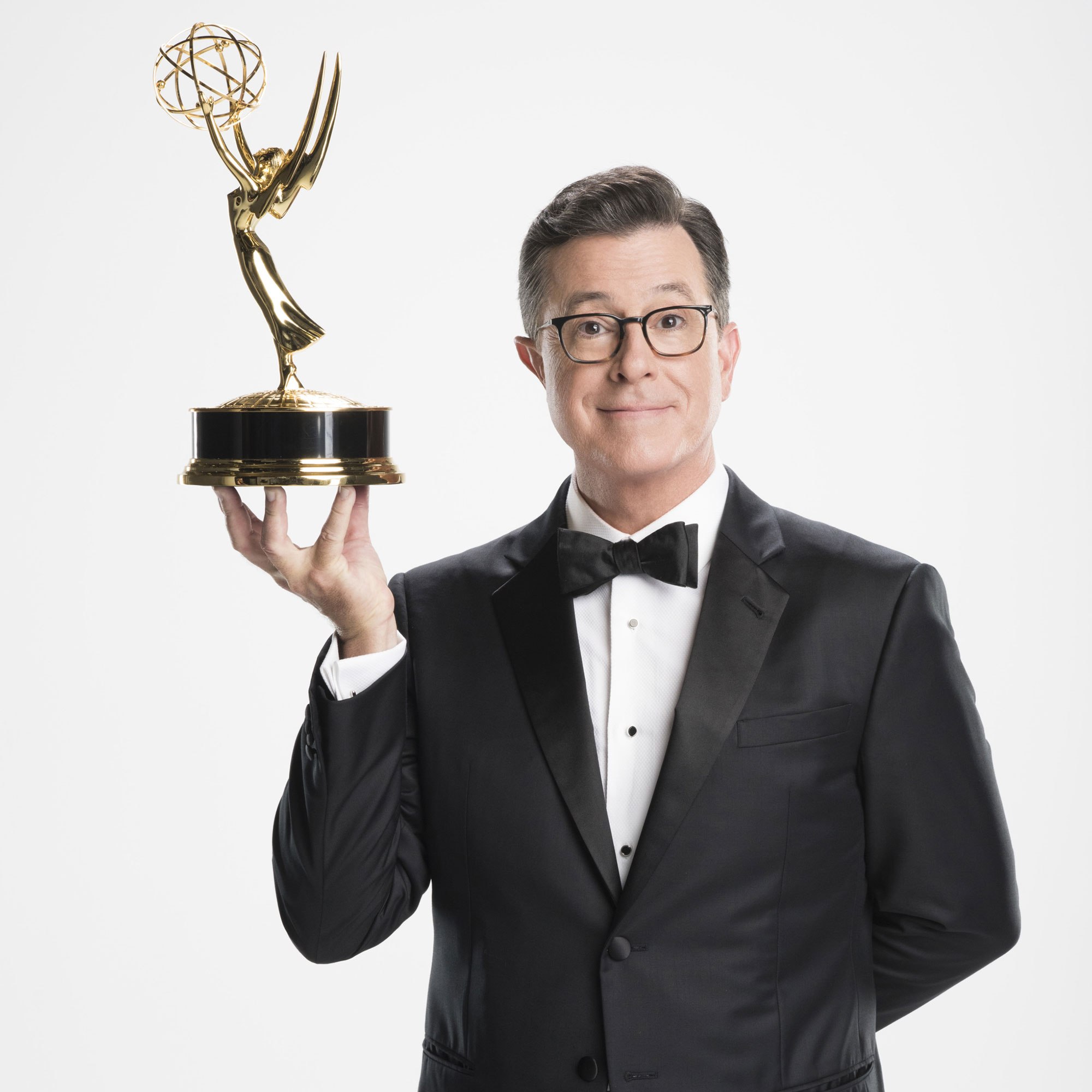   Emmys host Stephen Colbert  Image - Emmys 