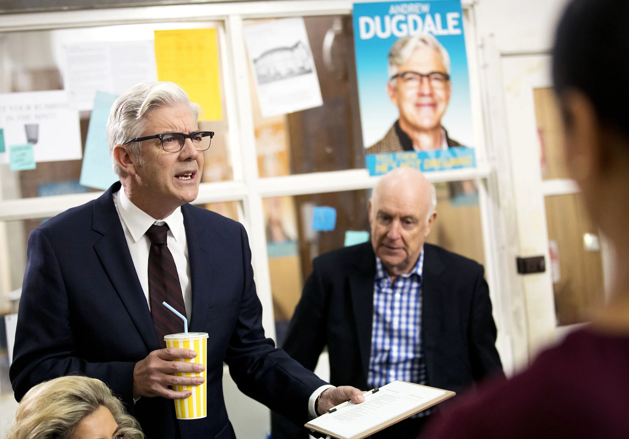 Andrew Dugdale (Micallef) & Hank Coates (Clarke) Image - ABC