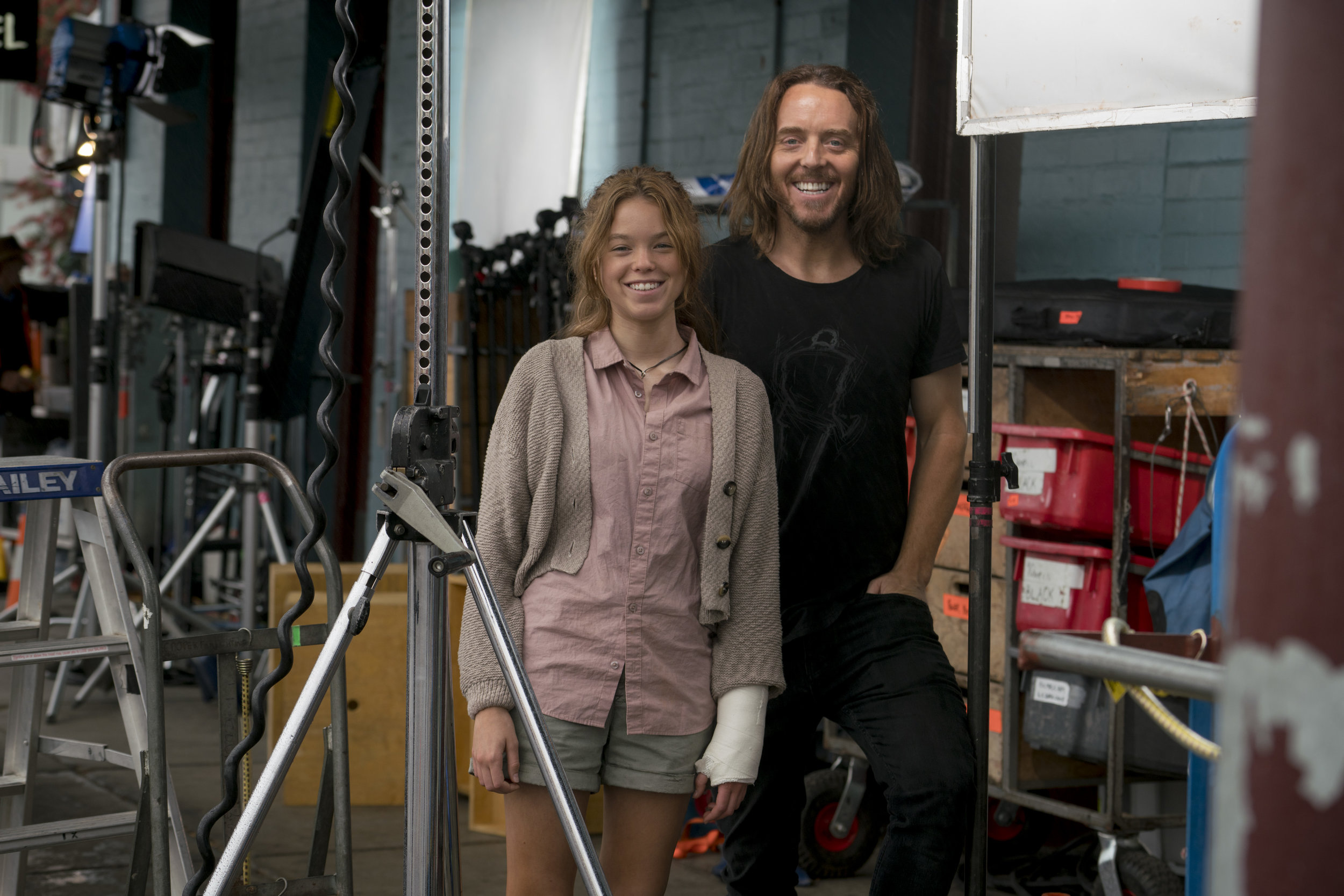   Milly Alcock and Tim Minchin  image - Foxtel 