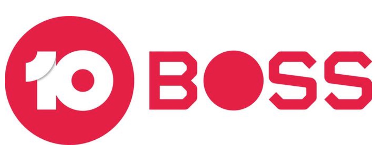   The updated 10 BOSS logo which appeared on Monday.  