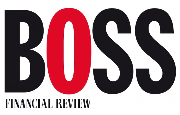   The logo for AFR BOSS, owned by Nine/Fairfax  