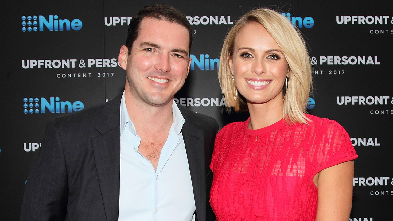   Peter Stefanovic with wife Sylvia Jeffreys  