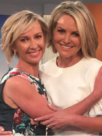   Deb Knight & Georgie Gardner   PHOTO: The Daily Telegraph 