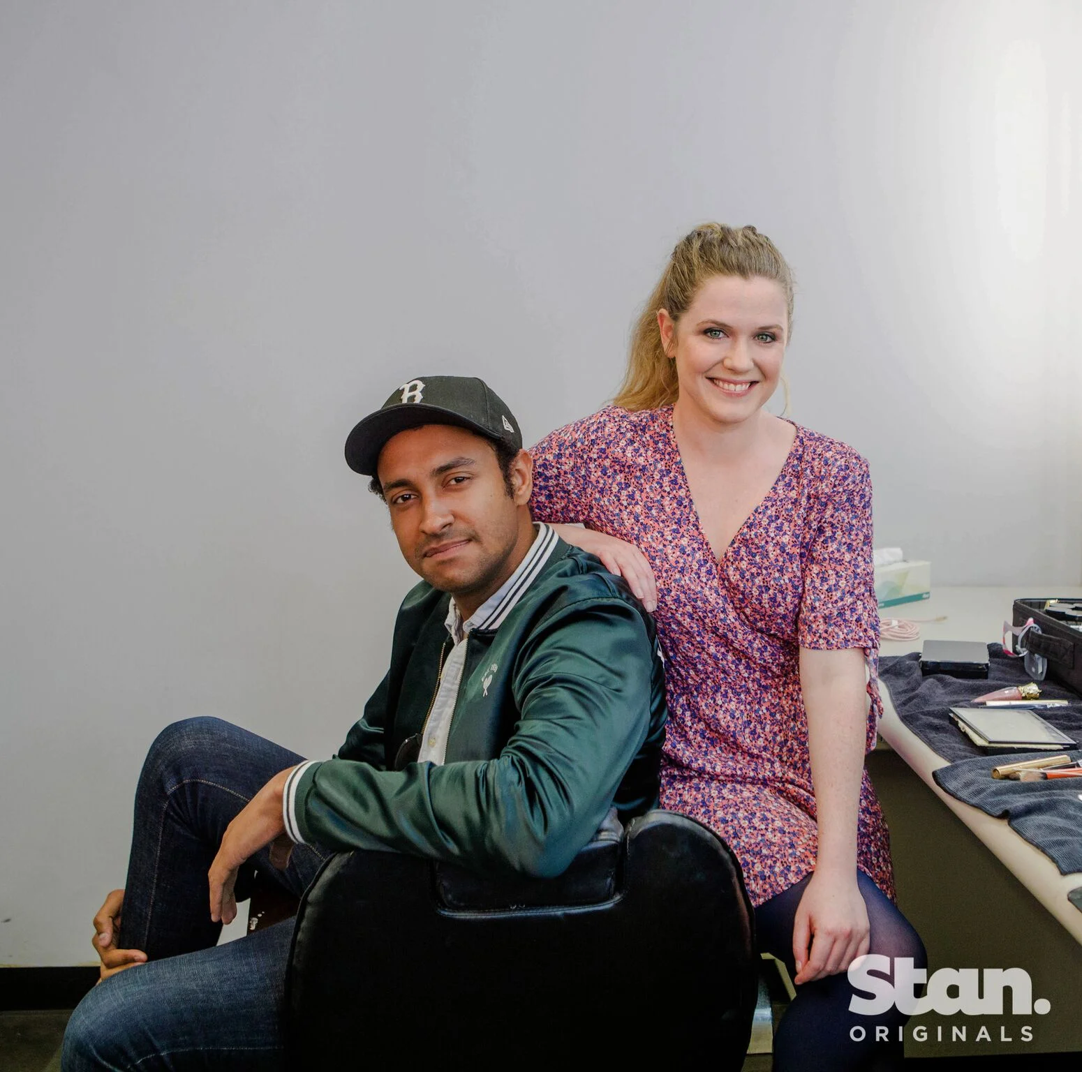 Matt Okine and Harriet Dyer Image - Stan