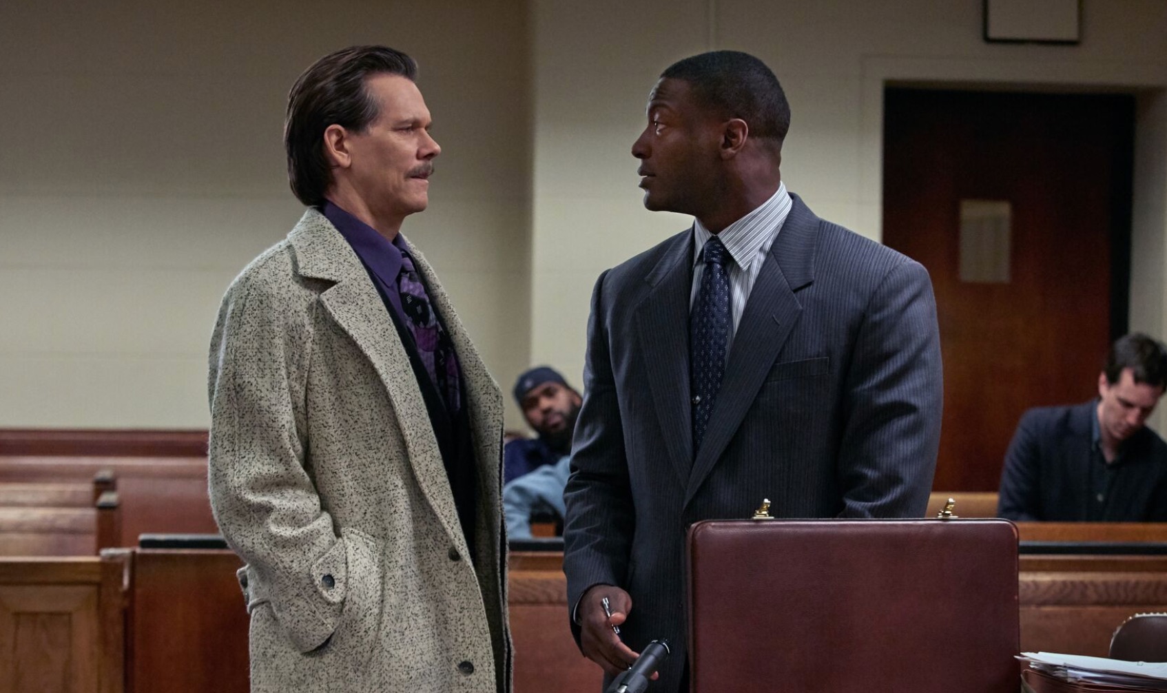   Kevin Bacon and  Aldis Hodge   image - STAN 