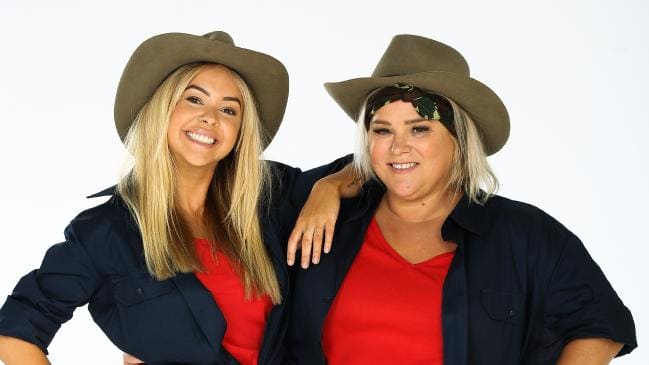 Angie & Yvie left GOGGLEBOX AUSTRALIA for I’M A CELEBRITY…GET ME OUT OF HERE?! PHOTO: Channel 10
