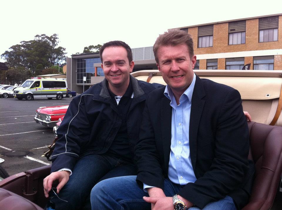 Peter and I became close work colleagues during my time at NINE.