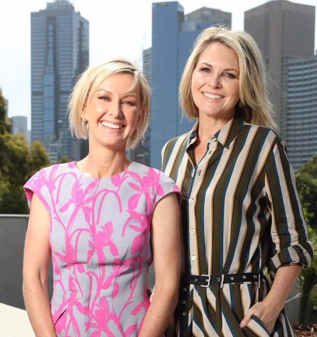   Deb Knight & Georgie Gardner   PHOTO: NINE 