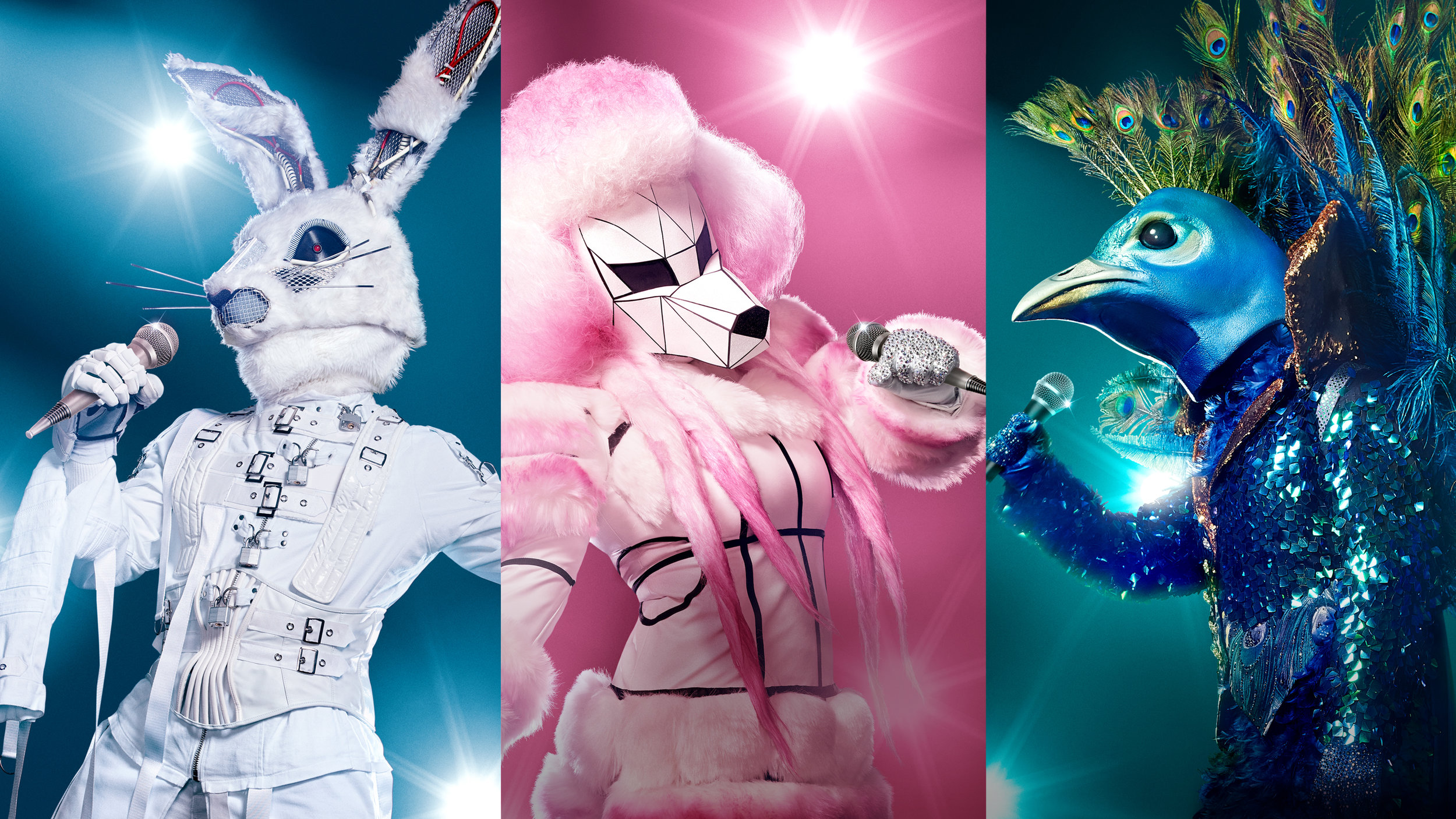   Some of the impressive costumes from the US version of The Masked Singer  images - FOX 