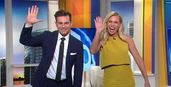 David Campbell and Sonia Kruger waved goodbye to ratings this week PHOTO: Nine