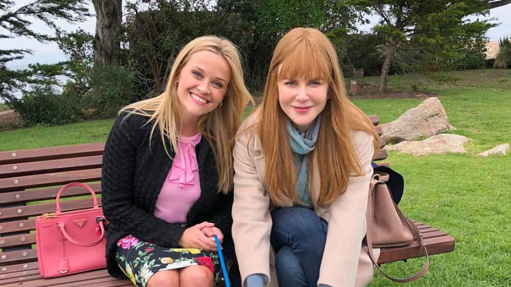   Reece Witherspoon and Nicole Kidman start in LITTLE LIES   PHOTO: TV Insider 