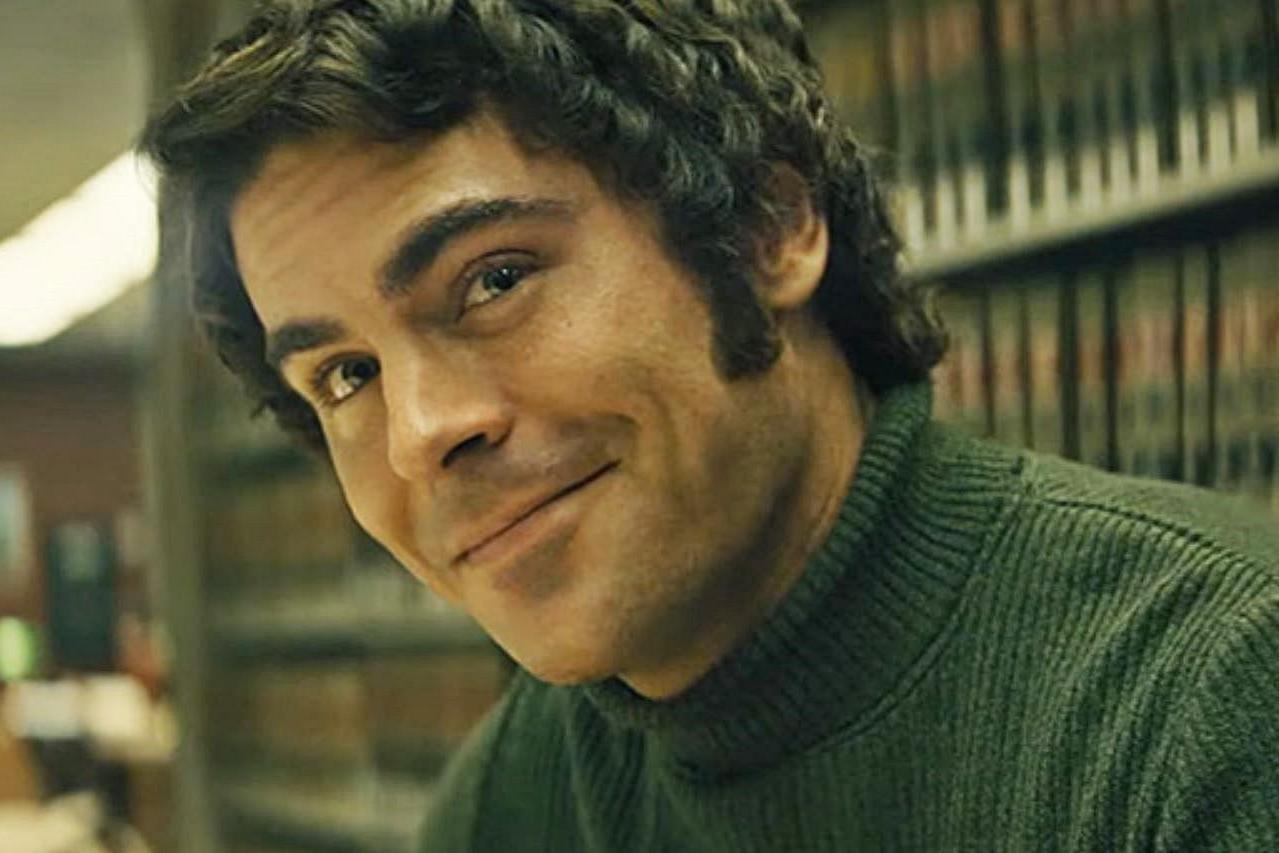   ZAC EFRON as TED BUNDY in the new NETFLIX film EXTREMELY WICKED, SHOCKINGLY EVIL AND VILE   PHOTO: Netflix 